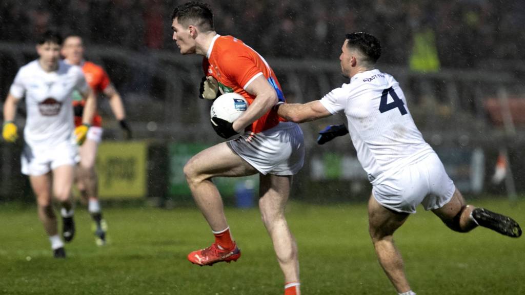 Allianz Football League Armagh Kildare at rainlashed