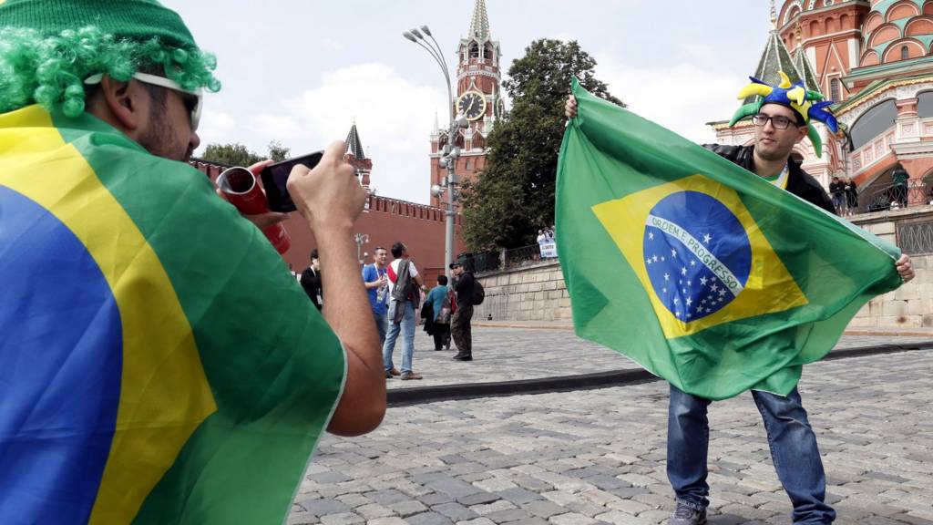 Brazil fans