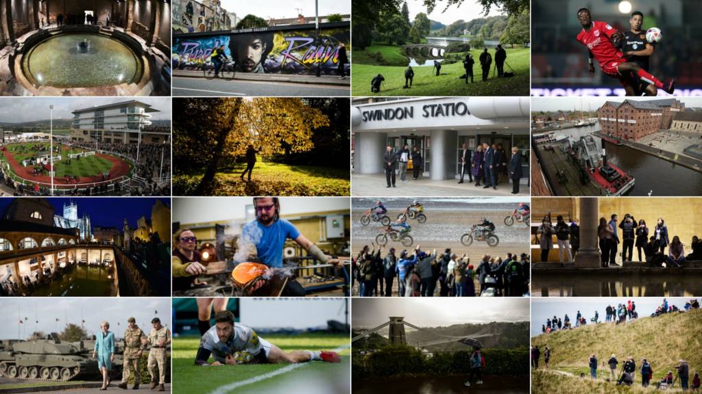 Montage of West Country scenes