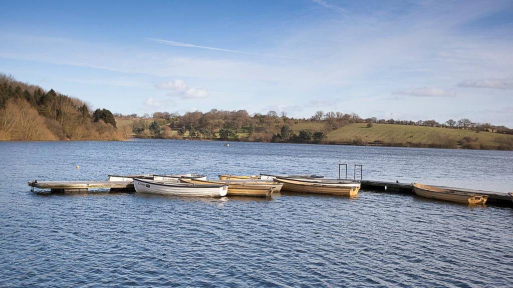 Boats on Thornton Reservoir