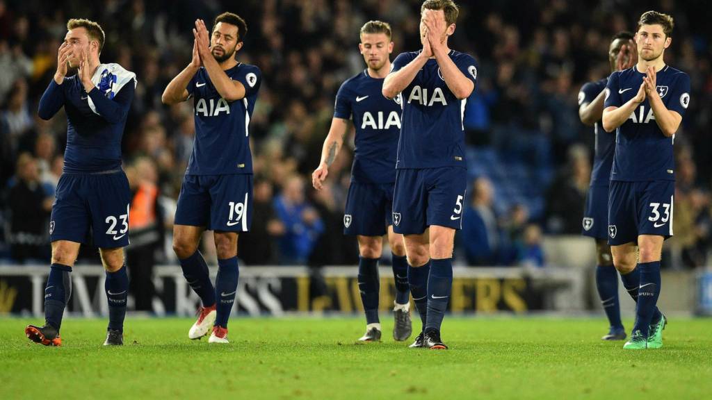 Premier League Live: Brighton & Hove Albion V Tottenham Hotspur ...