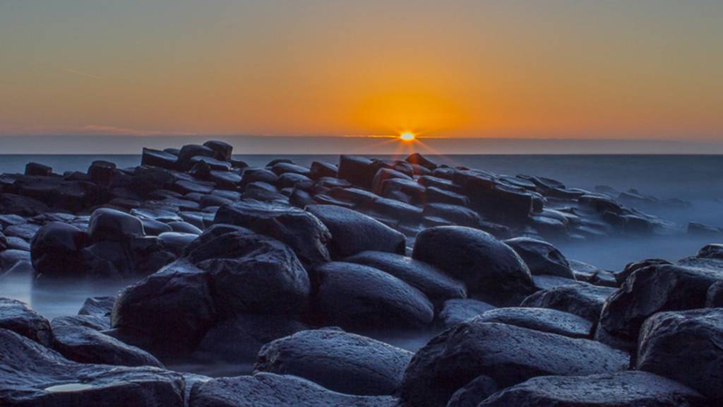 Causeway Sunset
