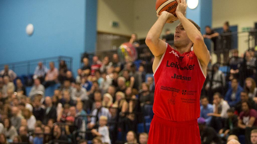 Leicester Riders guard Tyler Bernardini