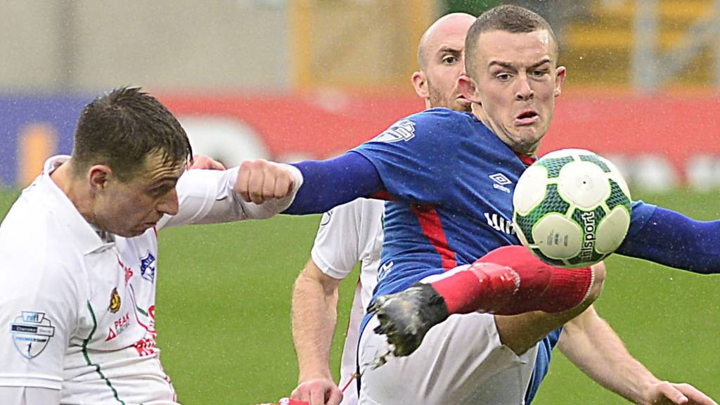 Newry City v Linfield