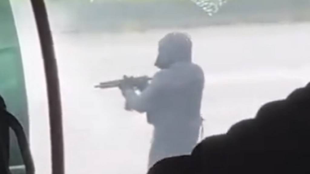 Gunman in ambush