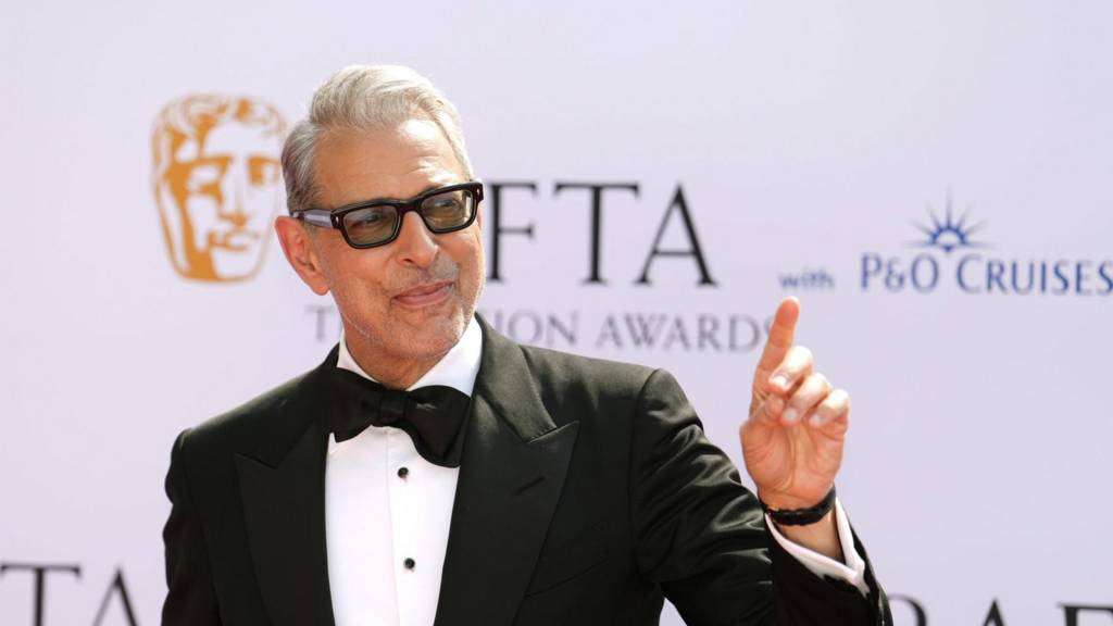 Jeff Goldblum attending the BAFTA TV Awards 2024