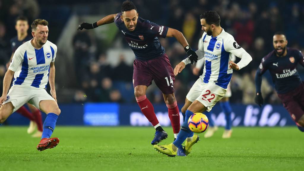 Brighton &amp; Hove Albion v Arsenal live in the Premier League - Live - BBC Sport