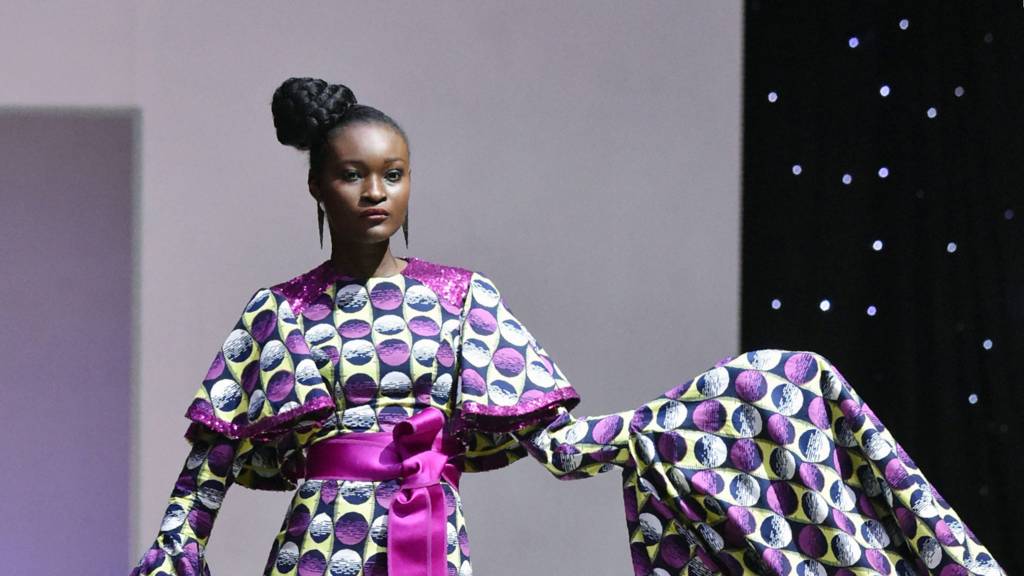 A fashion show in Ivory Coast - November 2016