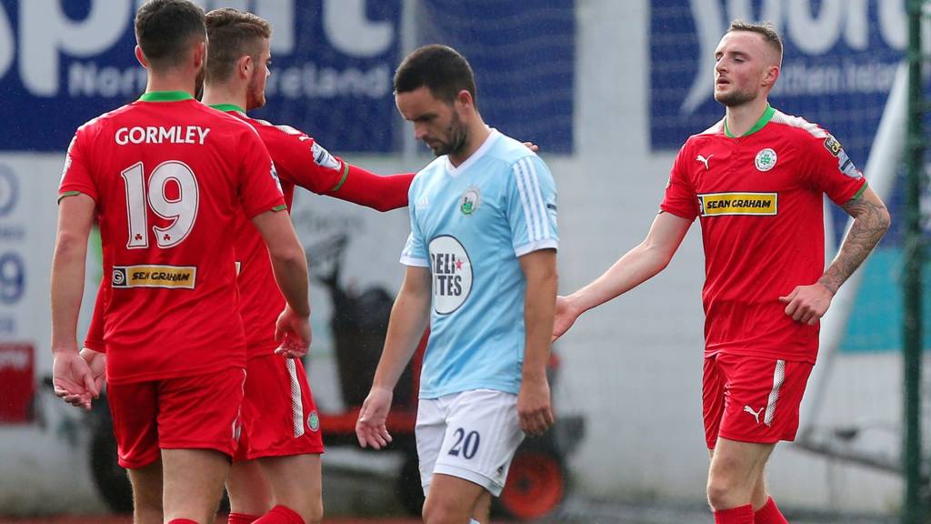 Cliftonville are at home to Warrenpoint Town