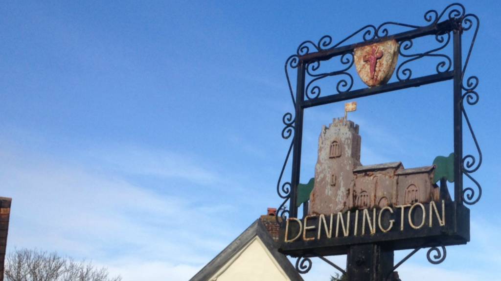 Dennington village sign