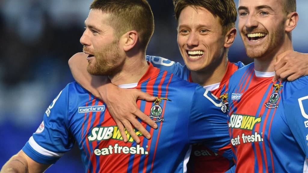 Iain Vigurs is the man of the moment for Inverness CT