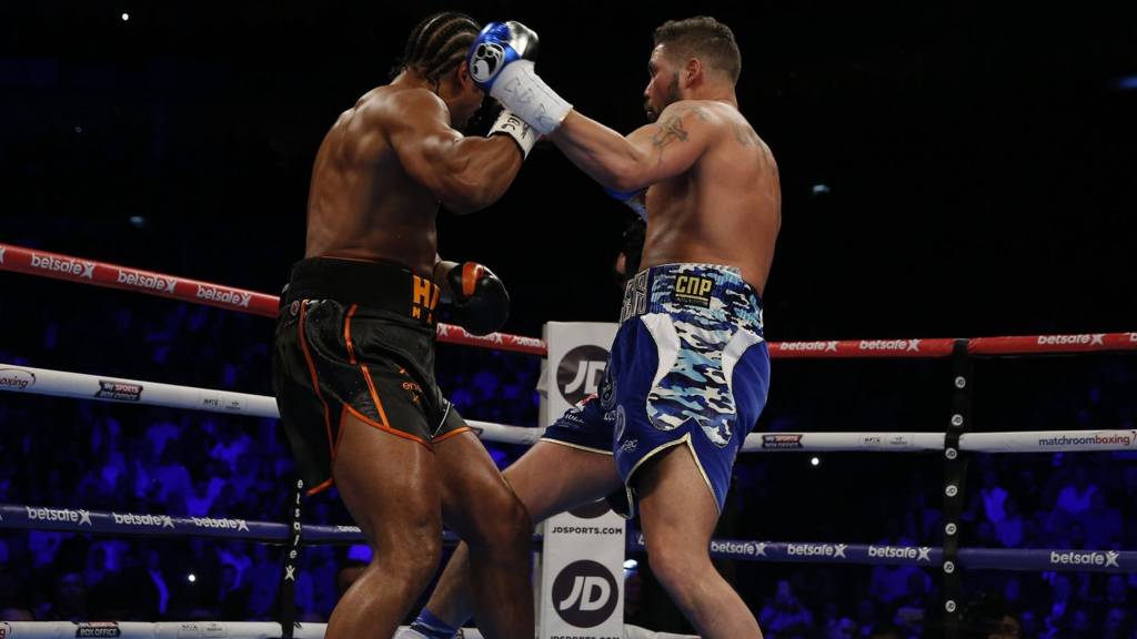 David Haye v Tony Bellew heavyweight fight at London's O2 Arena - Live ...