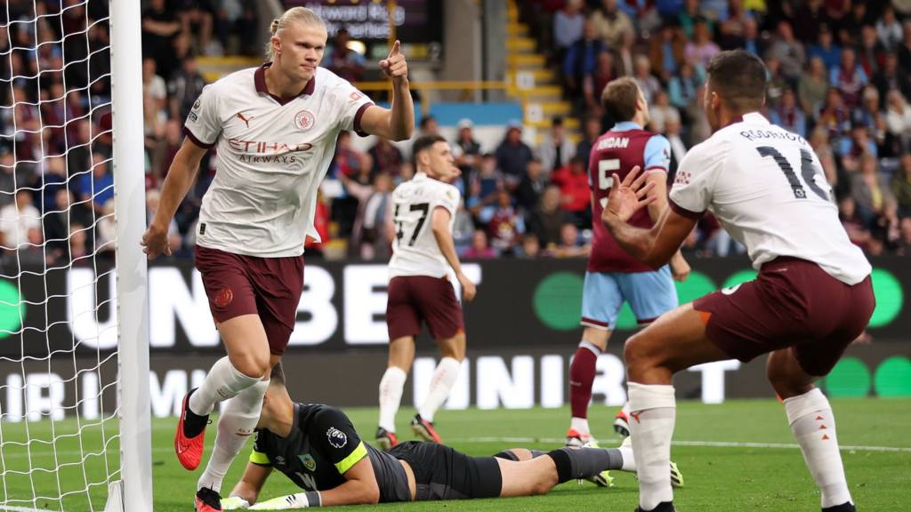 Burnley vs Man City in Premier League - score & updates from Turf Moor -  Live - BBC Sport