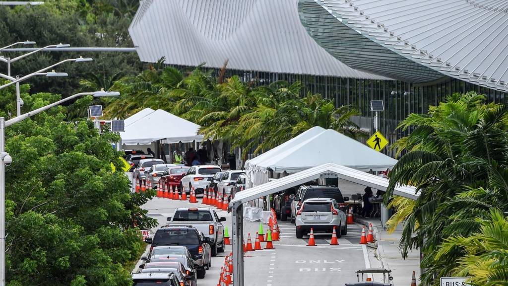 Coronavirus US approaches four million cases BBC News