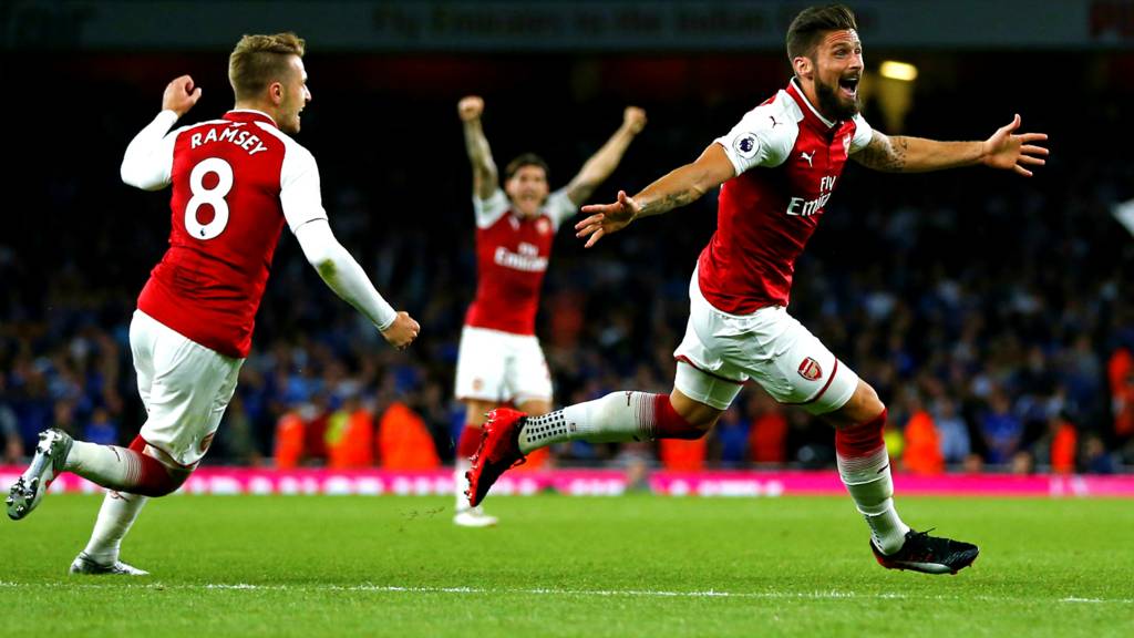 Arsenal celebrate