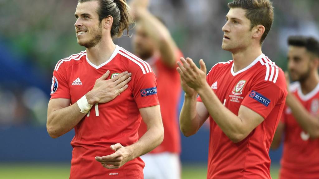Gareth Bale and Ben Davies
