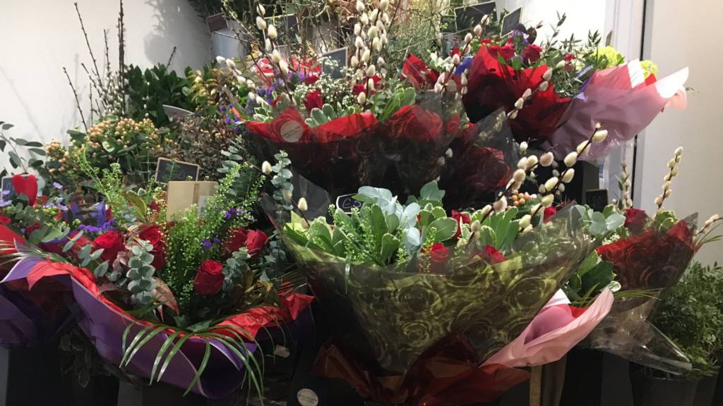 Valentines Day flowers