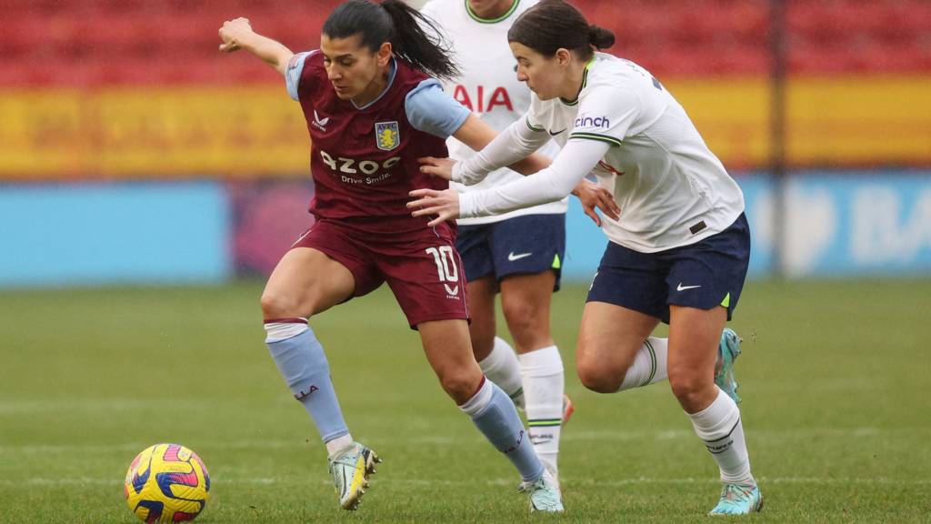 Aston Villa WFC vs Tottenham FC Women live score, H2H and lineups