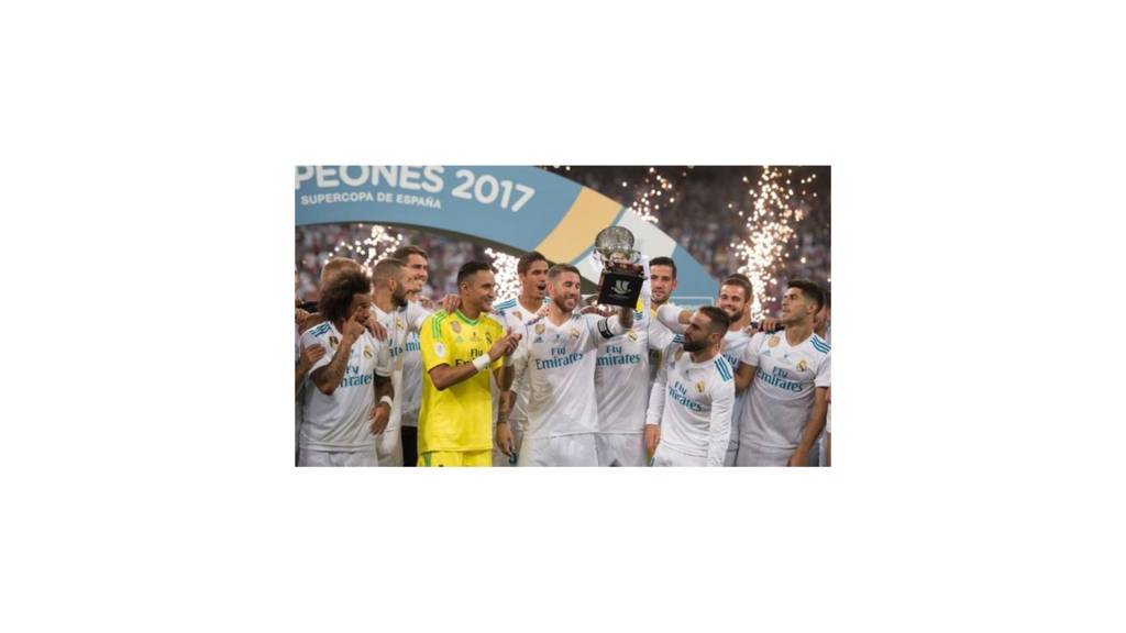 Real Madrid ta doke Barcelona a wasan Super Cup