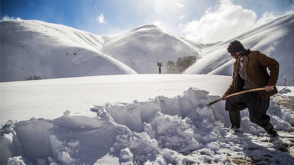 بارش برف در ایران