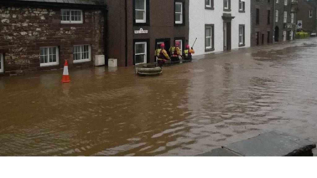 Latest on severe weather in the North East and Cumbria BBC News