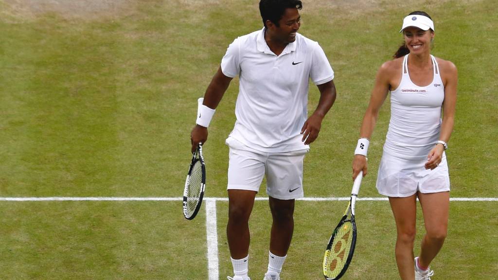 Leander Paes and Martina Hingis