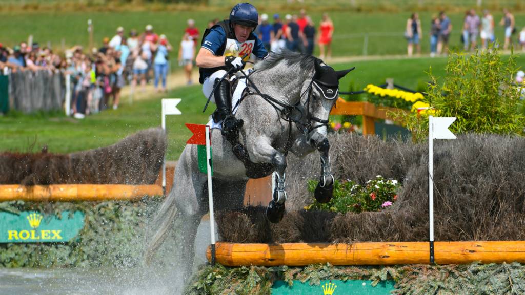 Watch the cross country from the European Eventing Championships Live