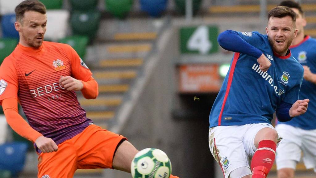 Linfield are playing Glenavon