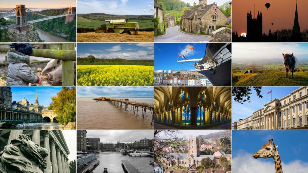 West Country montage
