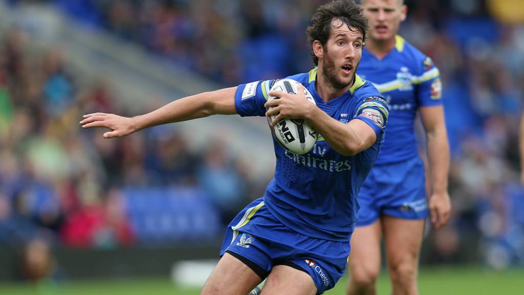 Warrington Wolves' Stefan Ratchford