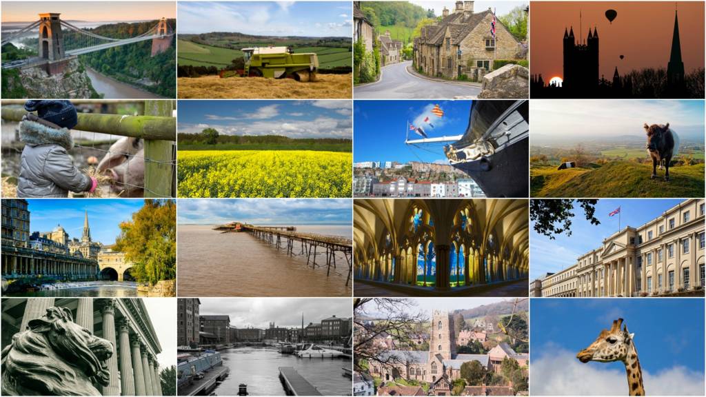 West Country montage