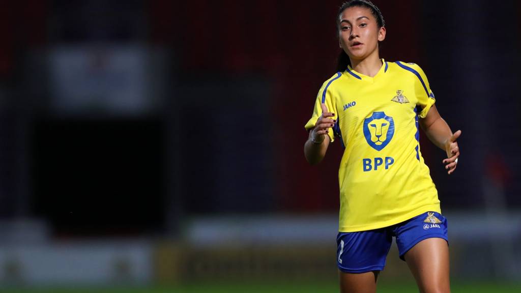 Mayumi Pacheco of Doncaster Rovers Belles