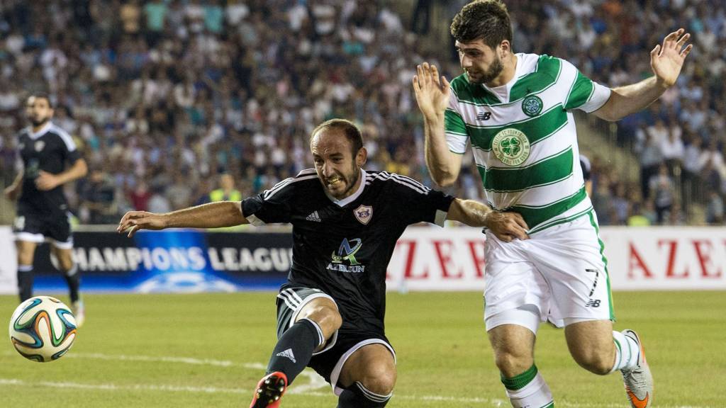 Celtic's Nadir Ciftci inaction against Qarabag