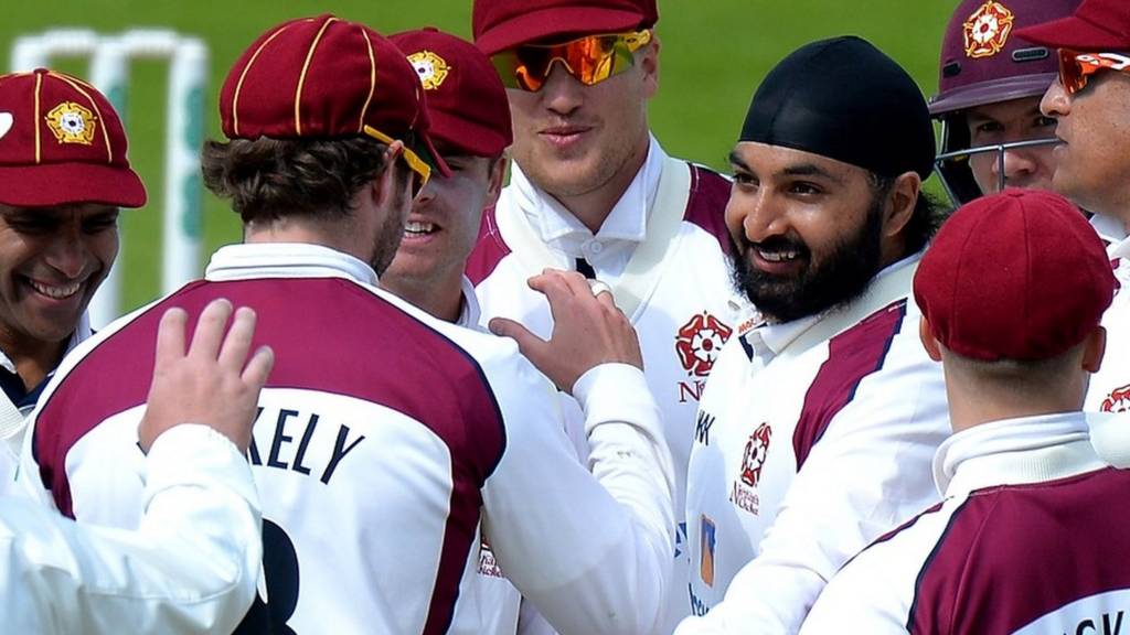 Northants spinner Monty Panesar