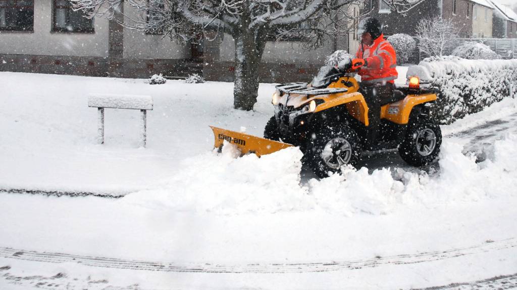 Snow in Perthshire