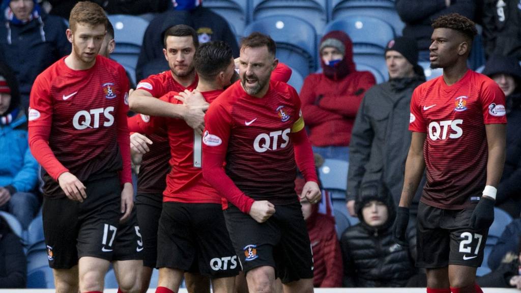 Kilmarnock celebrate