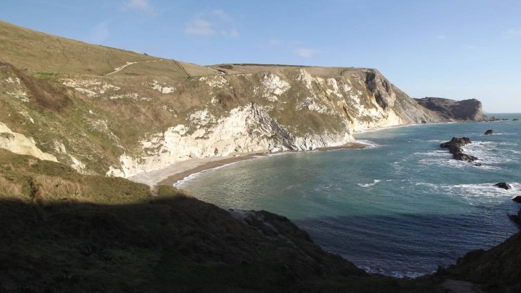 St Oswald's Bay from Durdle Door