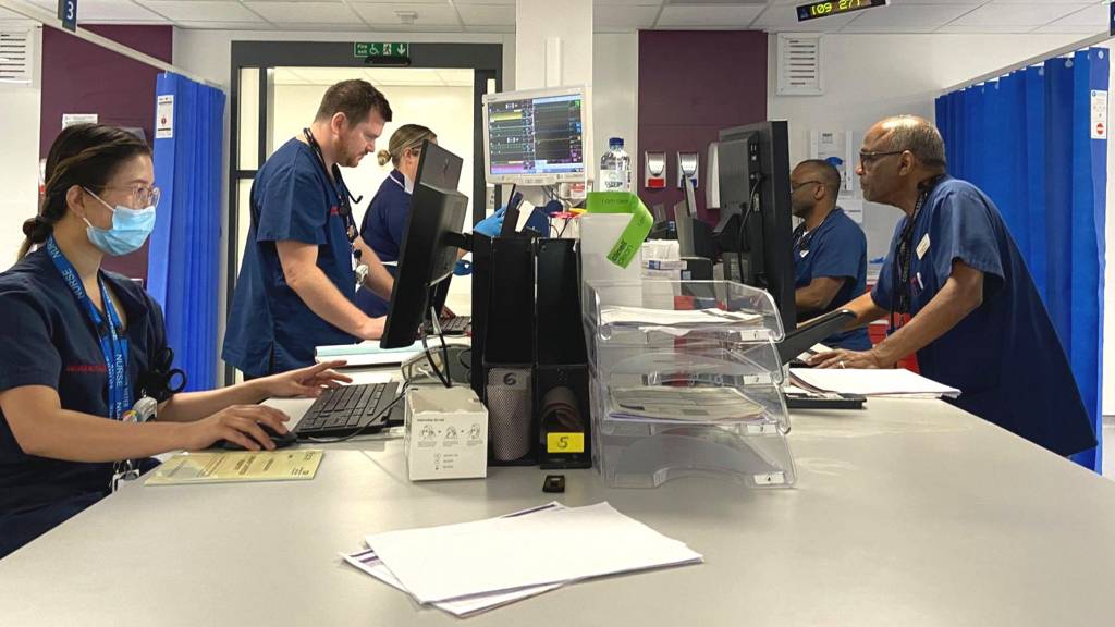 Staff at Colchester Hospital