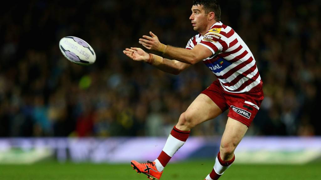 Matty Smith of Wigan Warriors