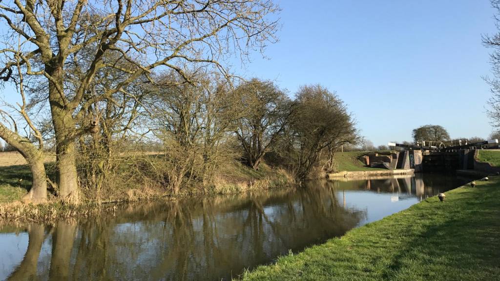 Grand Union Canal in South Wigston
