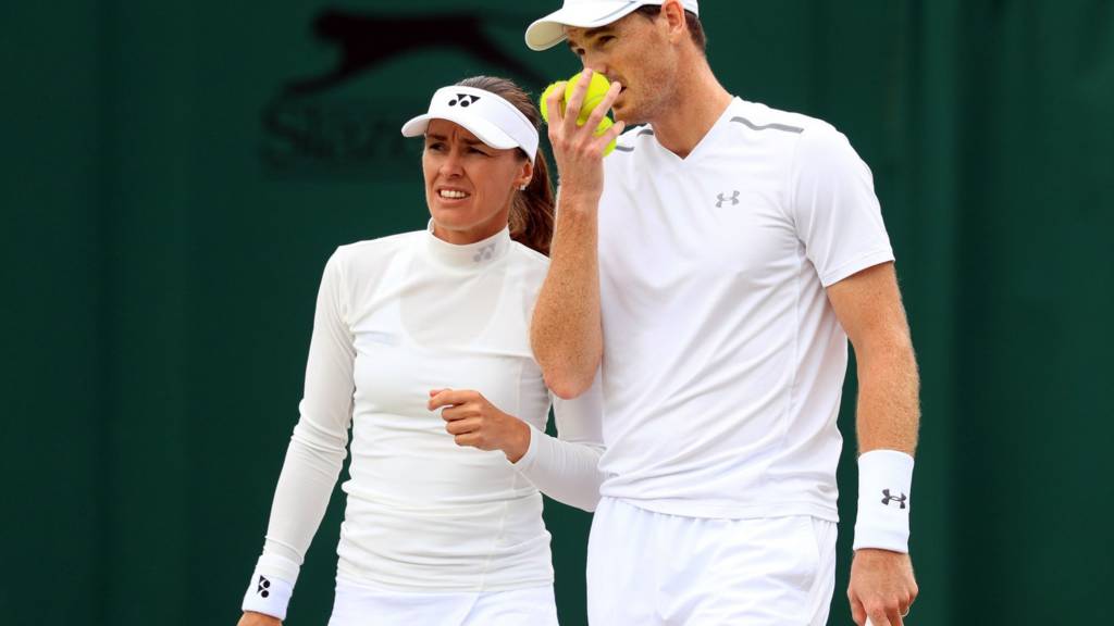 Jamie Murray and Martina Hingi
