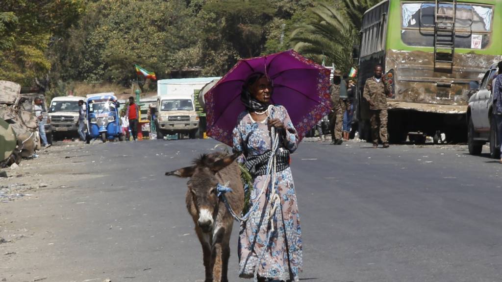 People continue their daily life after Ethiopian army took control of Dessie town of Amhara
