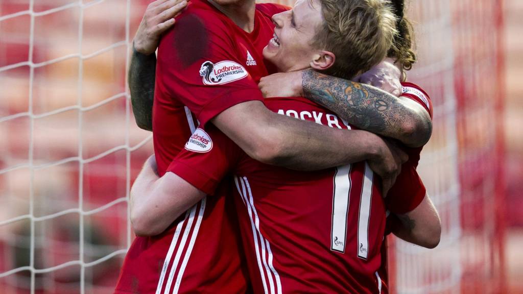 Gary Mackay-Steven celebrates