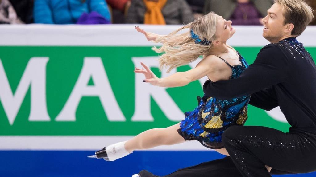 Penny Coomes and Nicholas Buckland of Great Britain