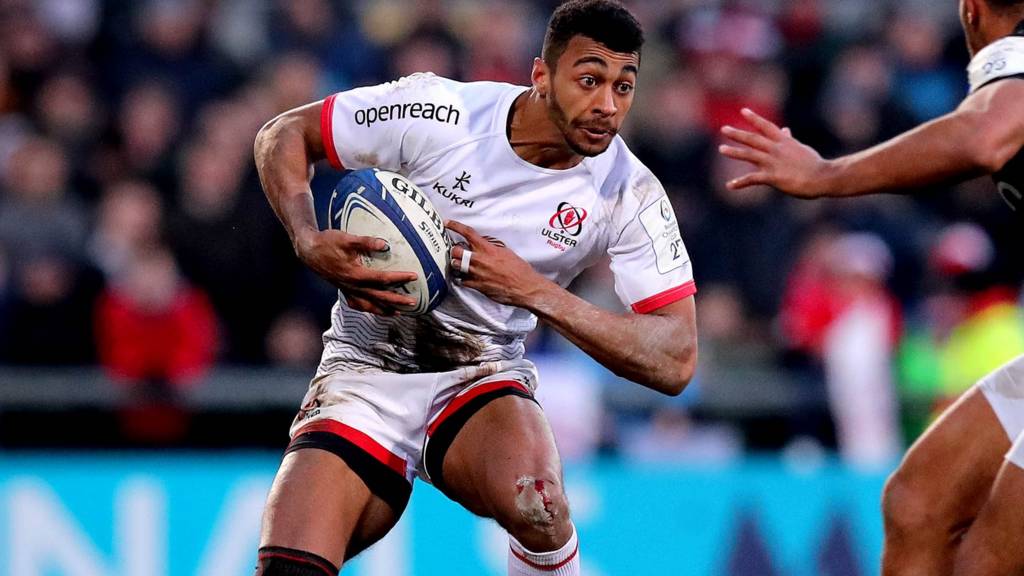 Robert Baloucoune in action for Ulster