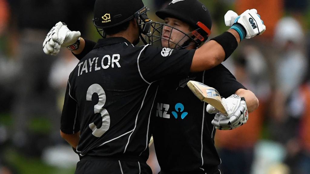 Ross Taylor and Henry Nicholls