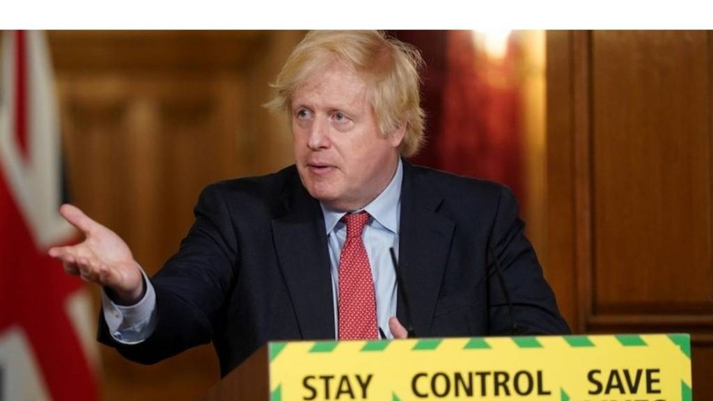 Boris Johnson at the Downing Street coronavirus briefing on 10 June, 2020