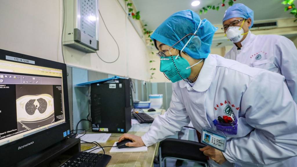 Bác sĩ ở Vũ Hán, Trung Quốc