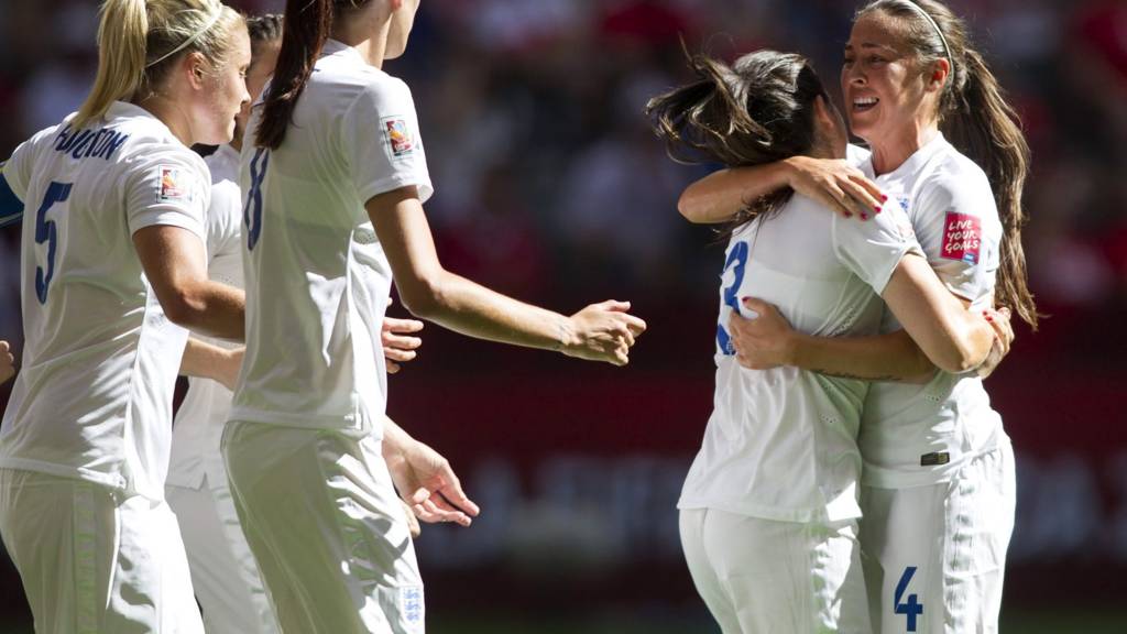 England celebrate