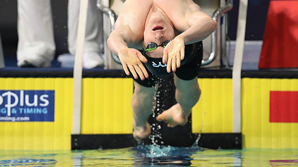 Luke Greenbank - won bronze in 200m backstroke on opening day of championships
